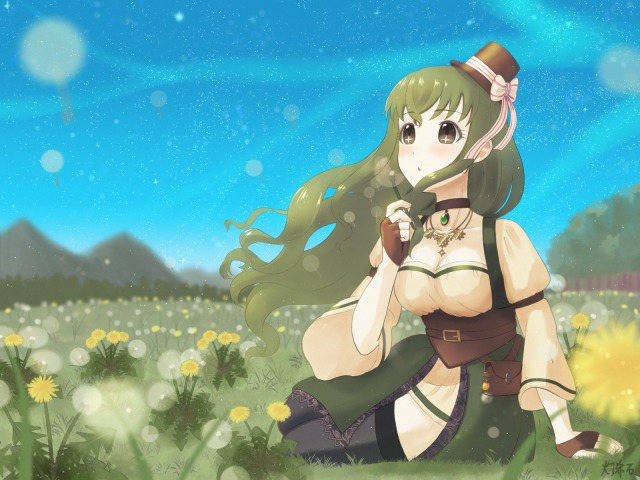 背景込 ファンタジー世界