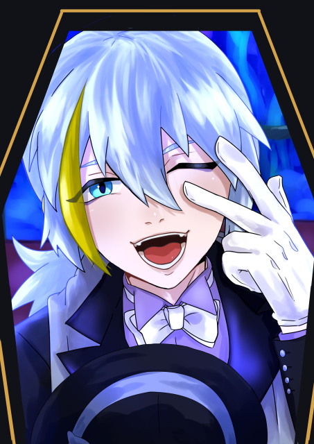 SNSアイコン用一枚絵（丁寧）