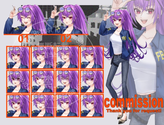 立ち絵 納品例⑨