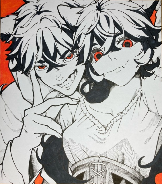 一枚絵、アイコン　サンプル