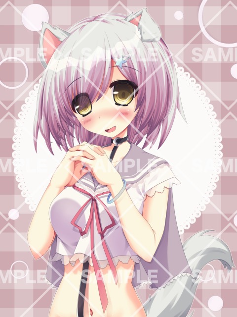 【オリジナル】ケモミミの女の子