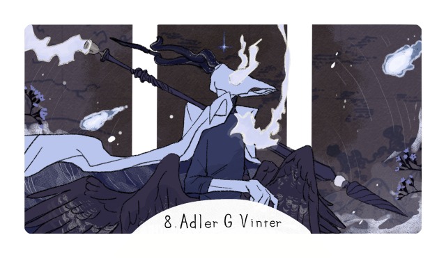 解釈特化型タロットコンセプトイラストと内訳例