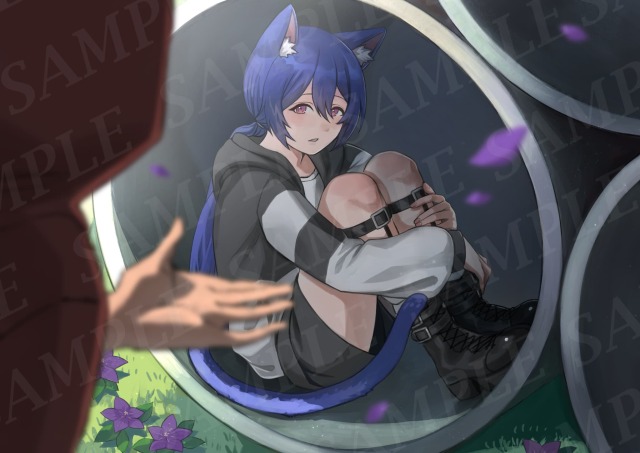 一枚絵(女の子)