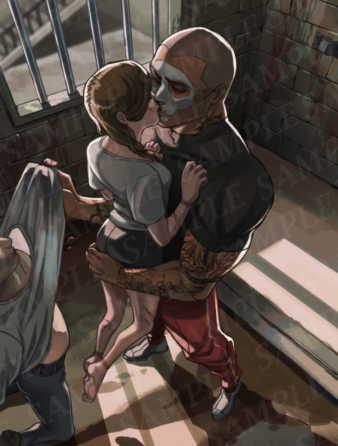 一枚絵(男性・女の子・モブ)