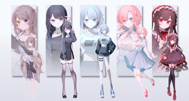 立ち絵イラスト