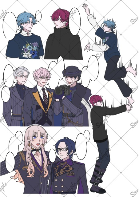 詰め込みイラスト