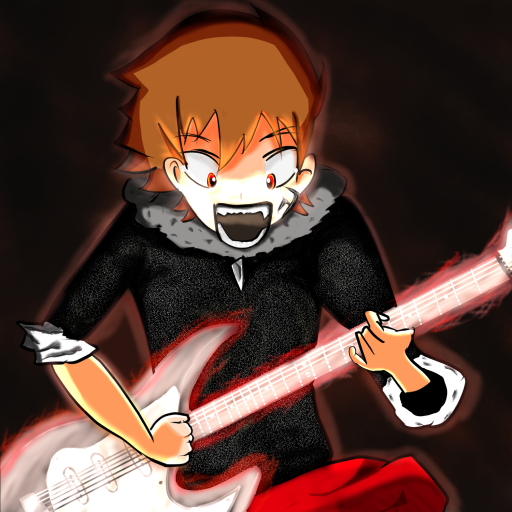 自作キャラ“卍丸”のプロフ用イラスト