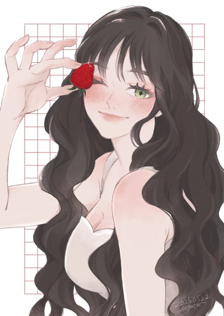 バストアップイラスト