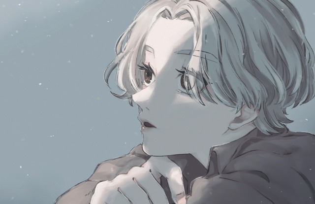 顔アップイラスト