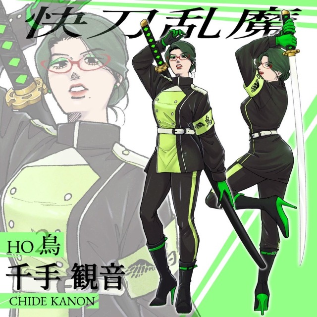 女性通常立ち絵/表情差分/戦闘差分