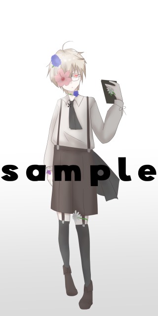 TRPG立ち絵　男性サンプル