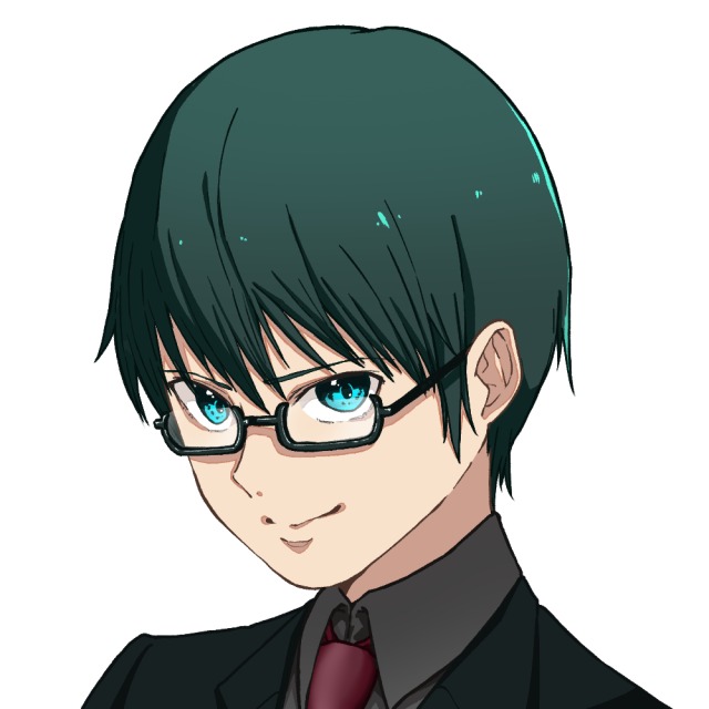 【作例】男性キャラアイコン