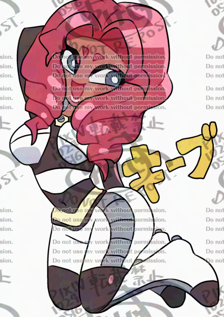 【二次創作】カートゥーン風イラスト