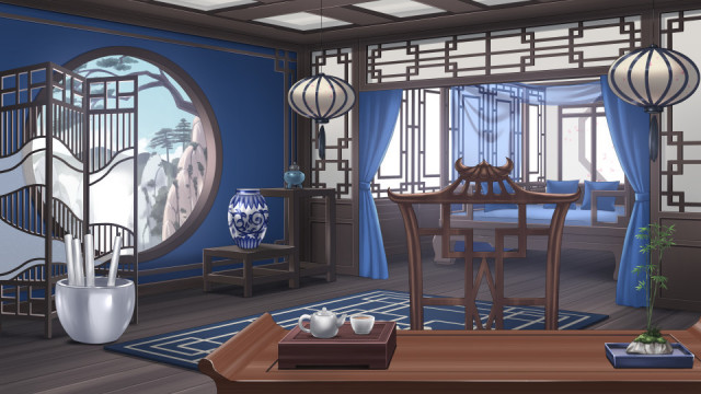 配信用背景イラスト