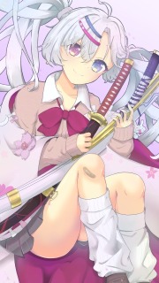 グラデーションの綺麗な女の子たち