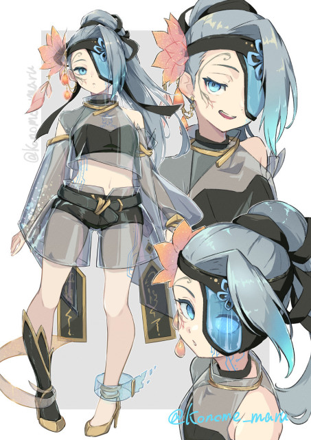 キャラデザ　サンプル