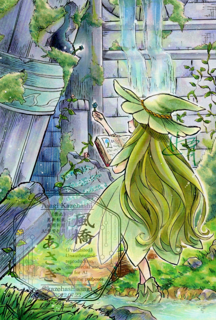 コピック作画サンプル