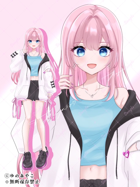 IRIAMライバー様立ち絵