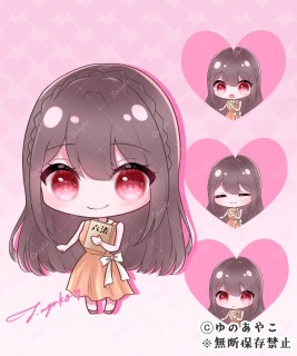 SDミニキャラさん立ち絵　Vtuber様