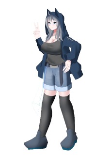 現代風立ち絵