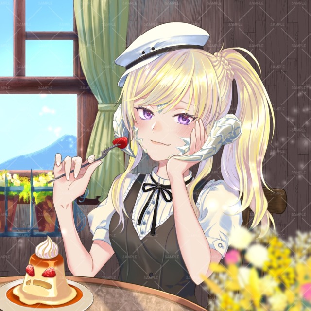 一枚絵(背景＋小物)