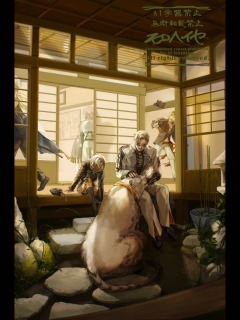 背景付き一枚絵(複数人)