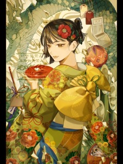 年賀状イラスト(辰年)