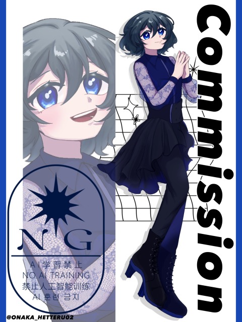 TRPG 立ち絵イラスト【ご依頼絵】