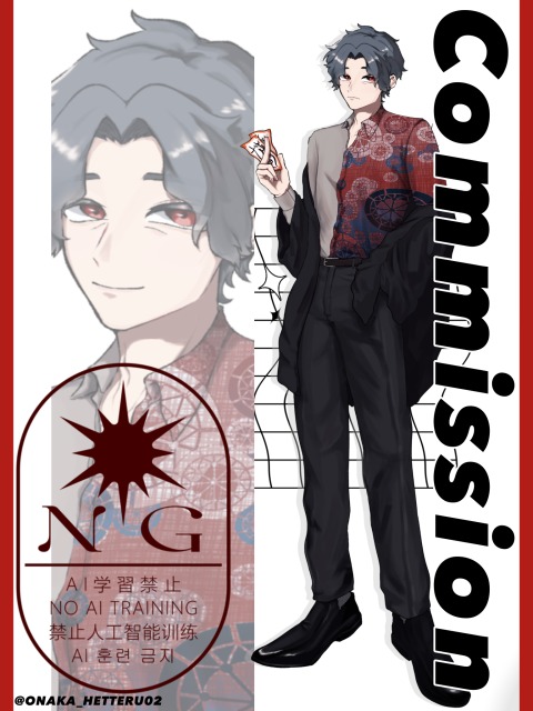 TRPG 立ち絵イラスト【ご依頼絵】