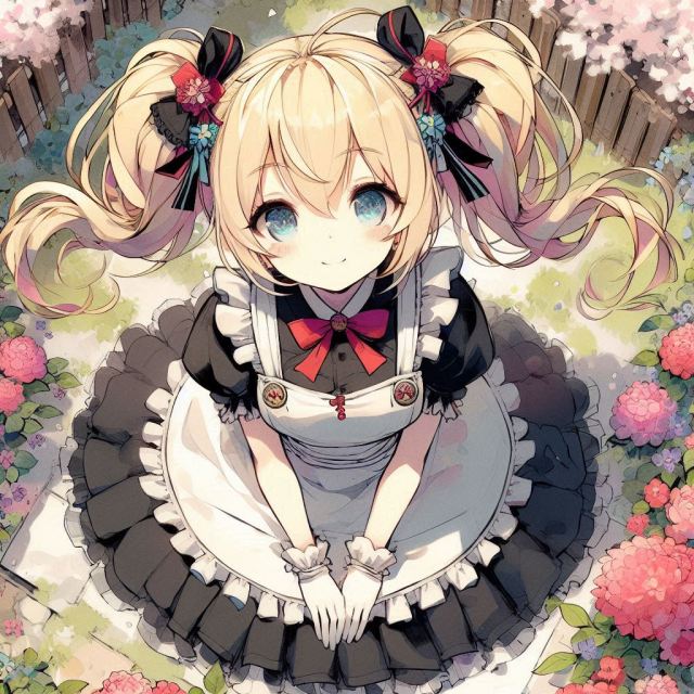 ツインテールの女の子