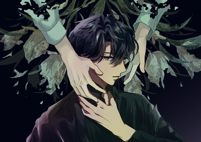 イラストサンプル①腰上/背景有