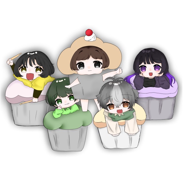 バンドメンバーのイラストご依頼