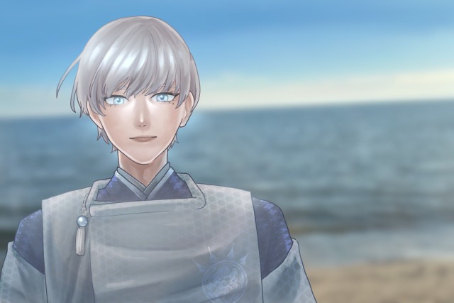 バストアップ単体イラスト