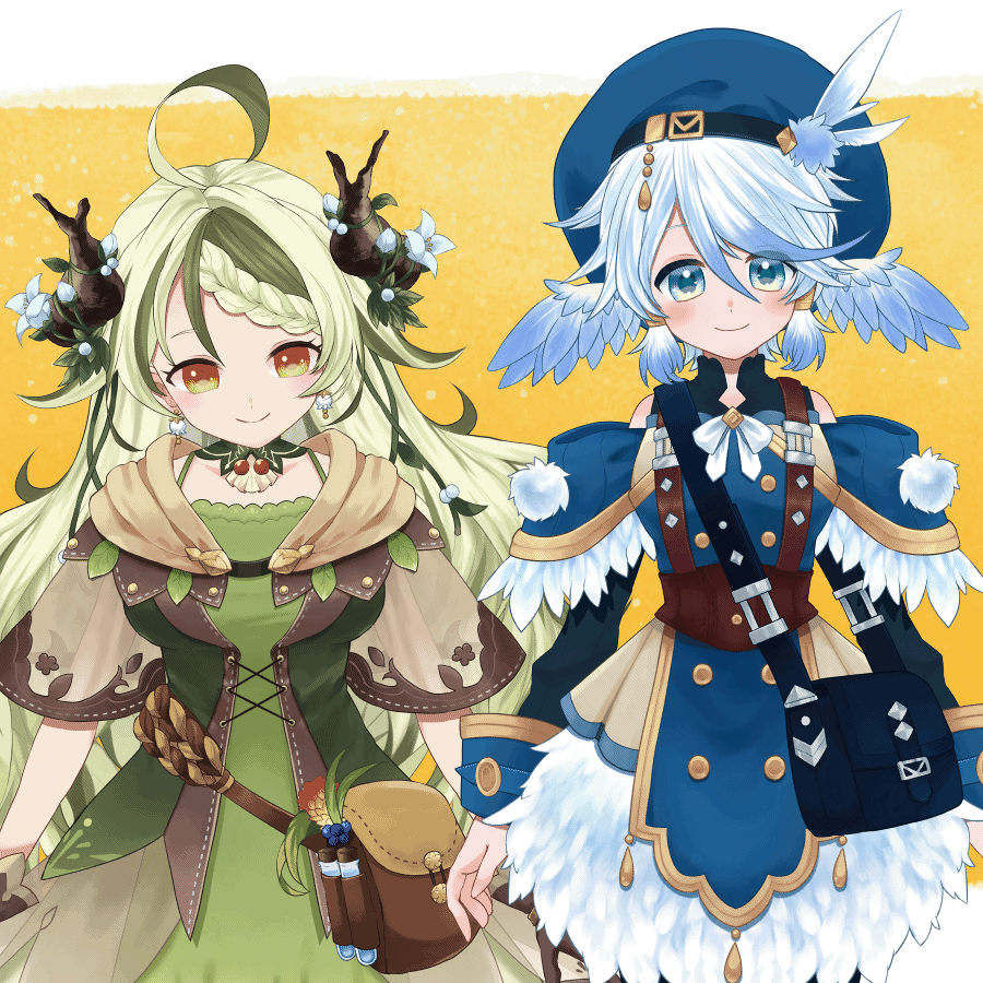 Live2Dパーツ分けイラスト・モデリング