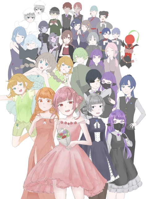 集合絵・立ち絵