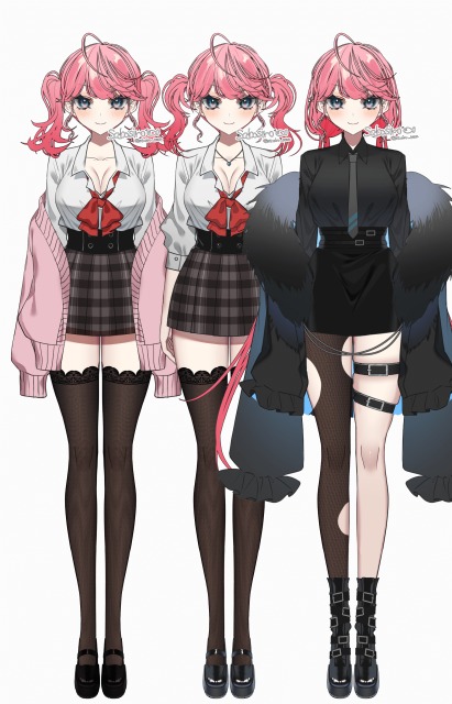 なな様　キャラクターデザイン＆立ち絵