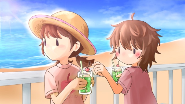 ゆるい手描き感のあるイラスト①