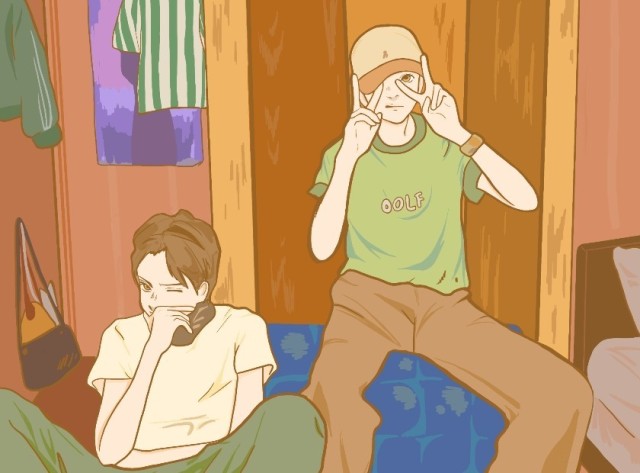 写真のイラスト化