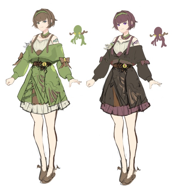 2025年/キャラクターデザイン（個人制作）