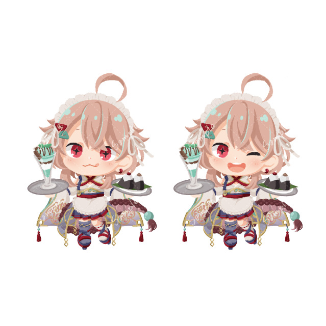 [ご依頼品] 土野ののさま ミニキャライラスト