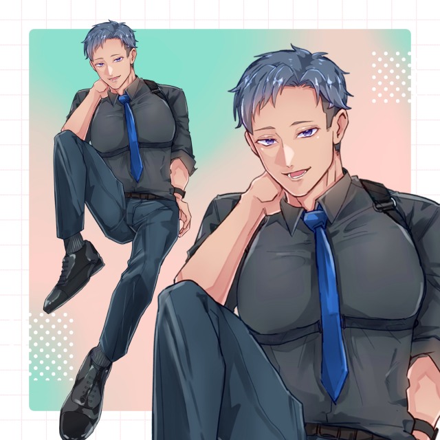 男性イラストサンプル