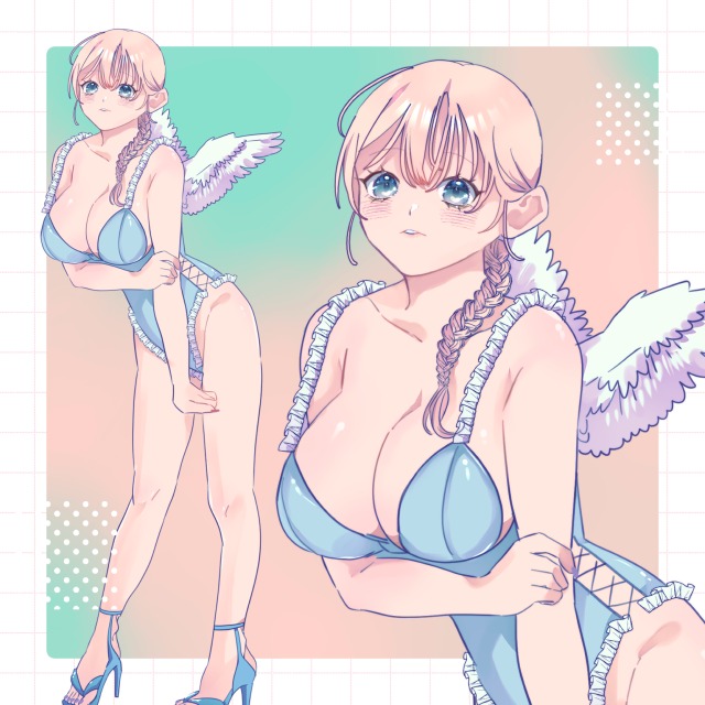 女の子イラストサンプル