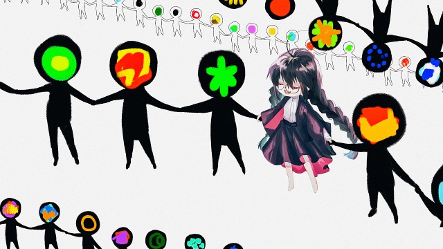 厚塗りイラスト