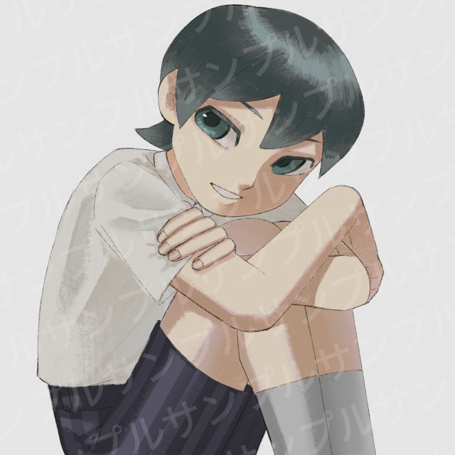 シンプルな一枚絵