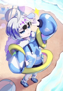 オリジナルキャラクター　一枚絵