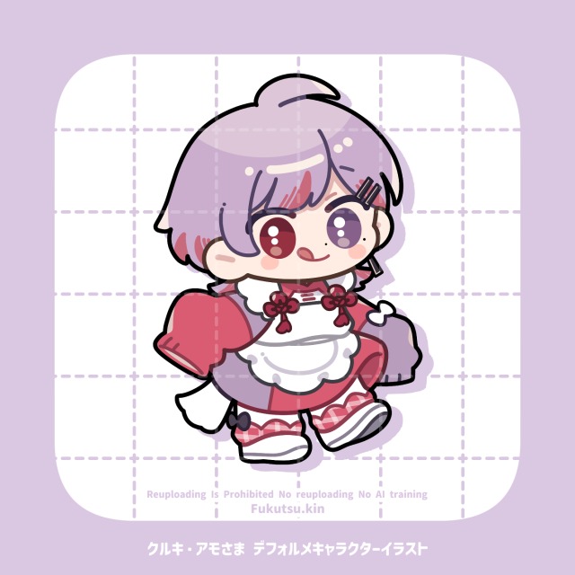 デフォルメキャラクターイラスト