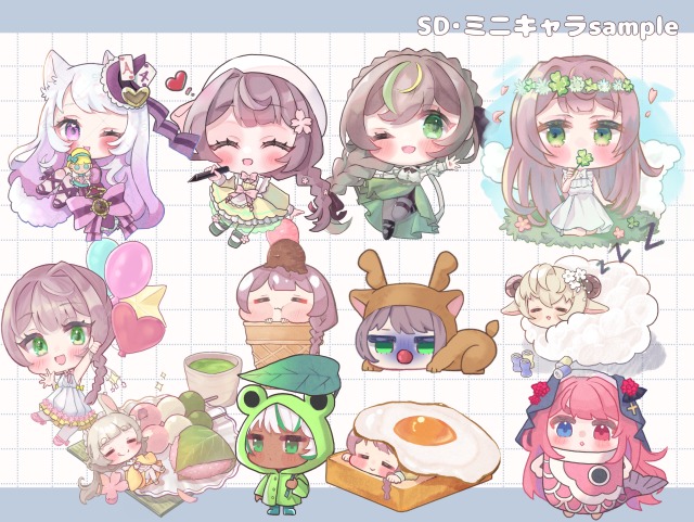 SD・ミニキャラsample