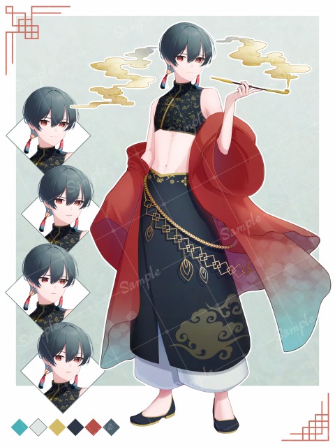 オリジナル立ち絵①