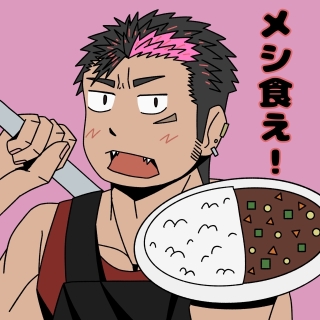 オリジナルキャラクターミニイラスト