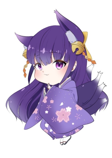 ミニキャラ　式神　結衣さん